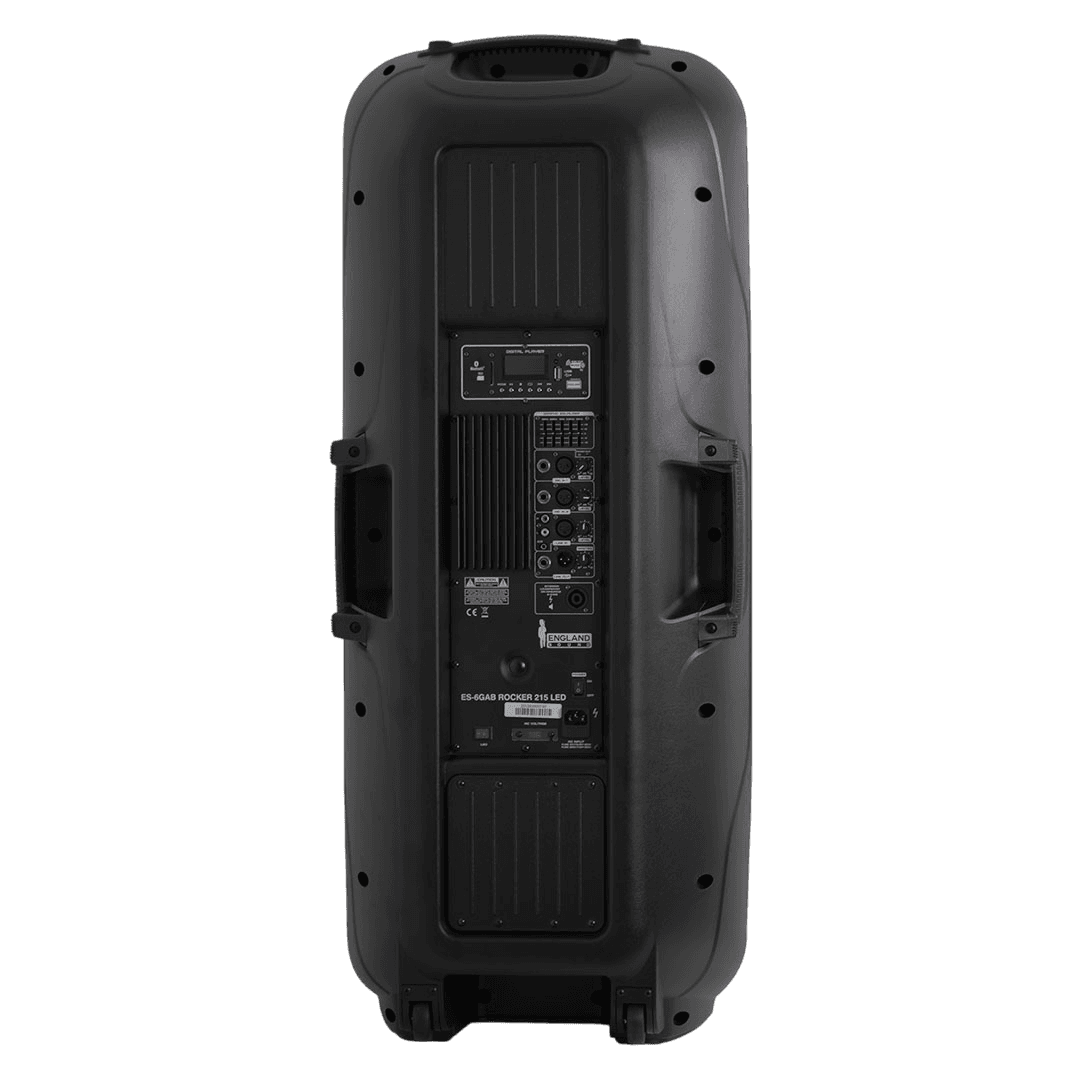 CAJA AMPLIFICADA 2X15 PULG., 450.000W PMOP, BT, USB, SD, INCLUYE UN MICROFONO - Miniatura 3