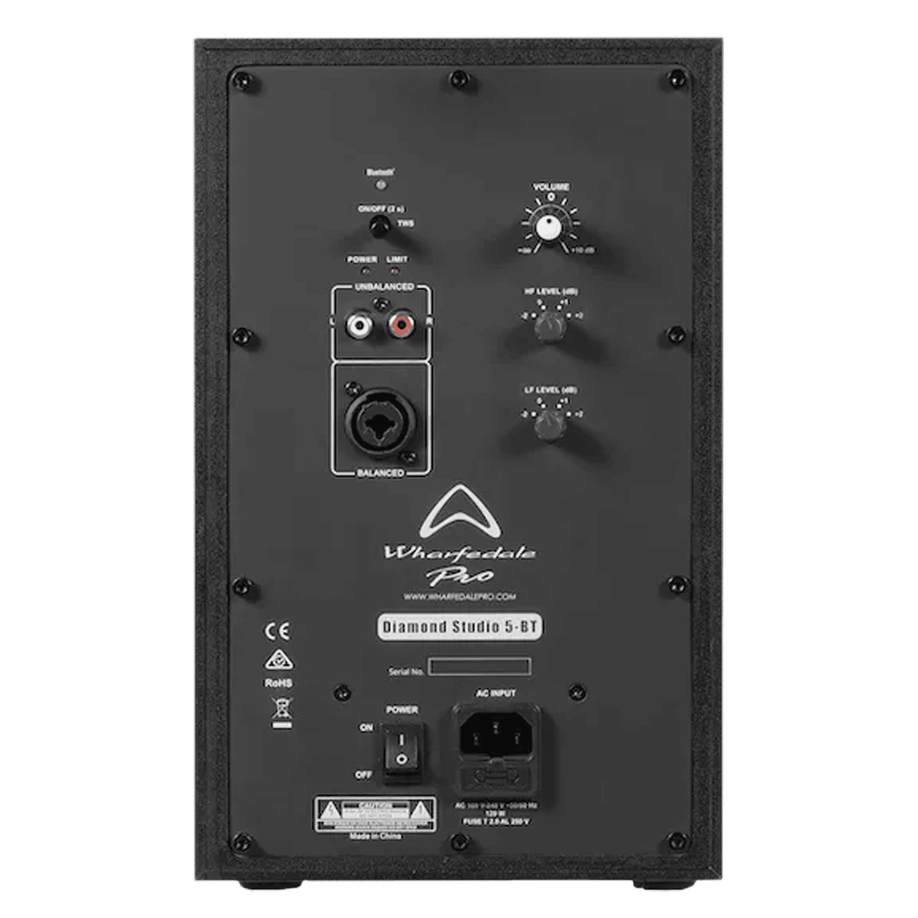 MONITOR BI-AMPLIFICADO DE ESTUDIO BT 5 PULG., 80W RMS LF/60W RMS HF, 110DB SPL - Miniatura 3