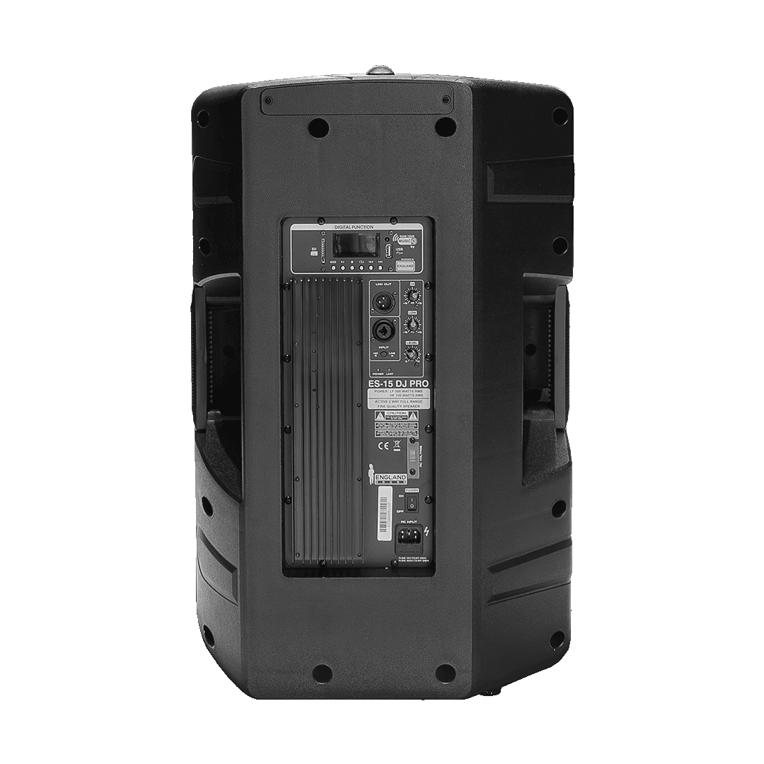 CAJA BI-AMPLIFICADA 15 PULG., 500W RMS LF/100W RMS HF, BT, USB, SD - Miniatura 3