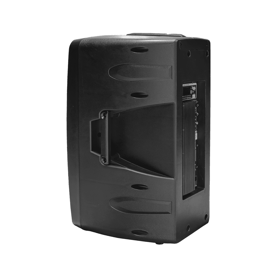 CAJA BI-AMPLIFICADA 15 PULG., 500W RMS LF/100W RMS HF, BT, USB, SD - Miniatura 9