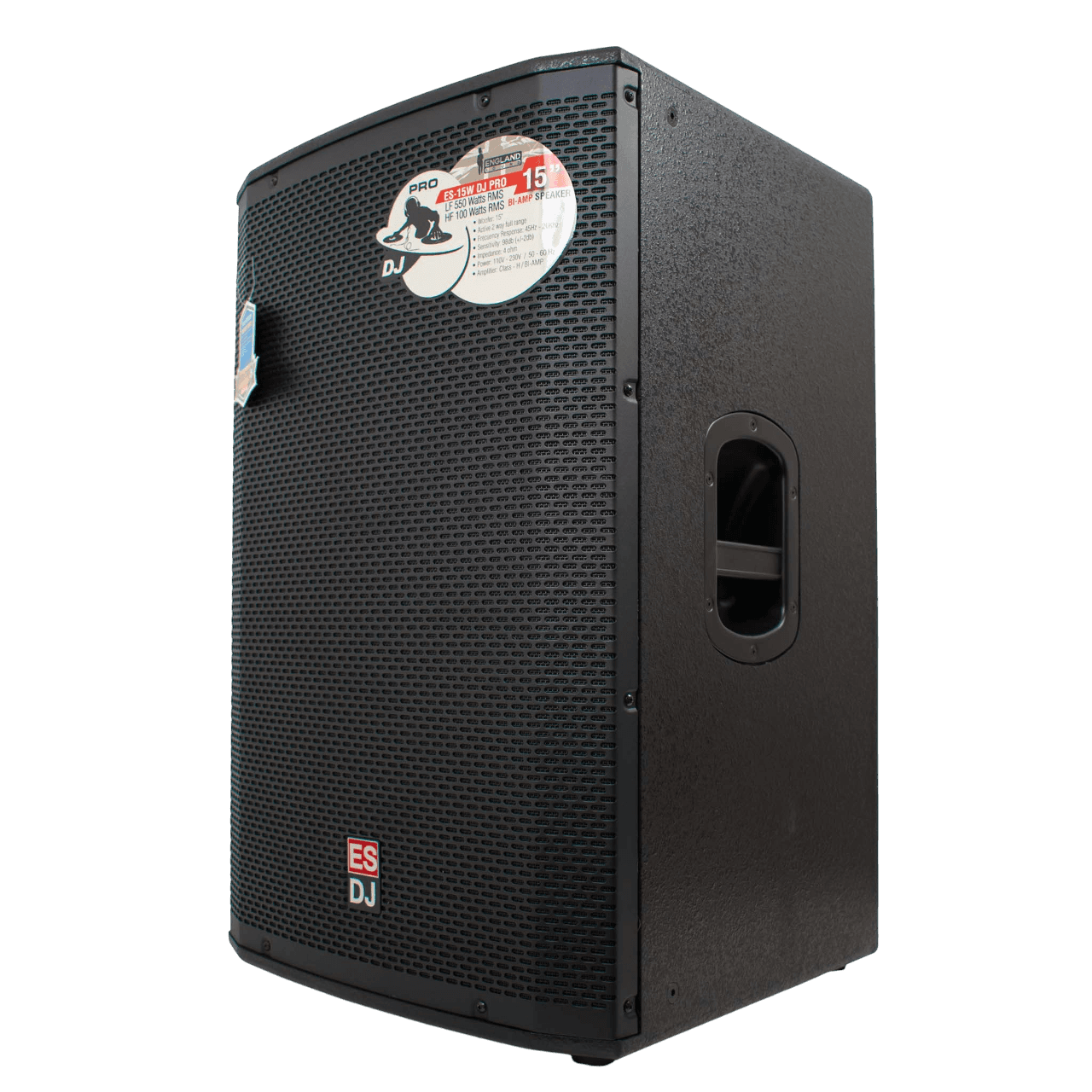 CAJA BI-AMPLIFICADA 15 PULG., 550W RMS LF/100W RMS HF, BT, USB, SD - Miniatura 5