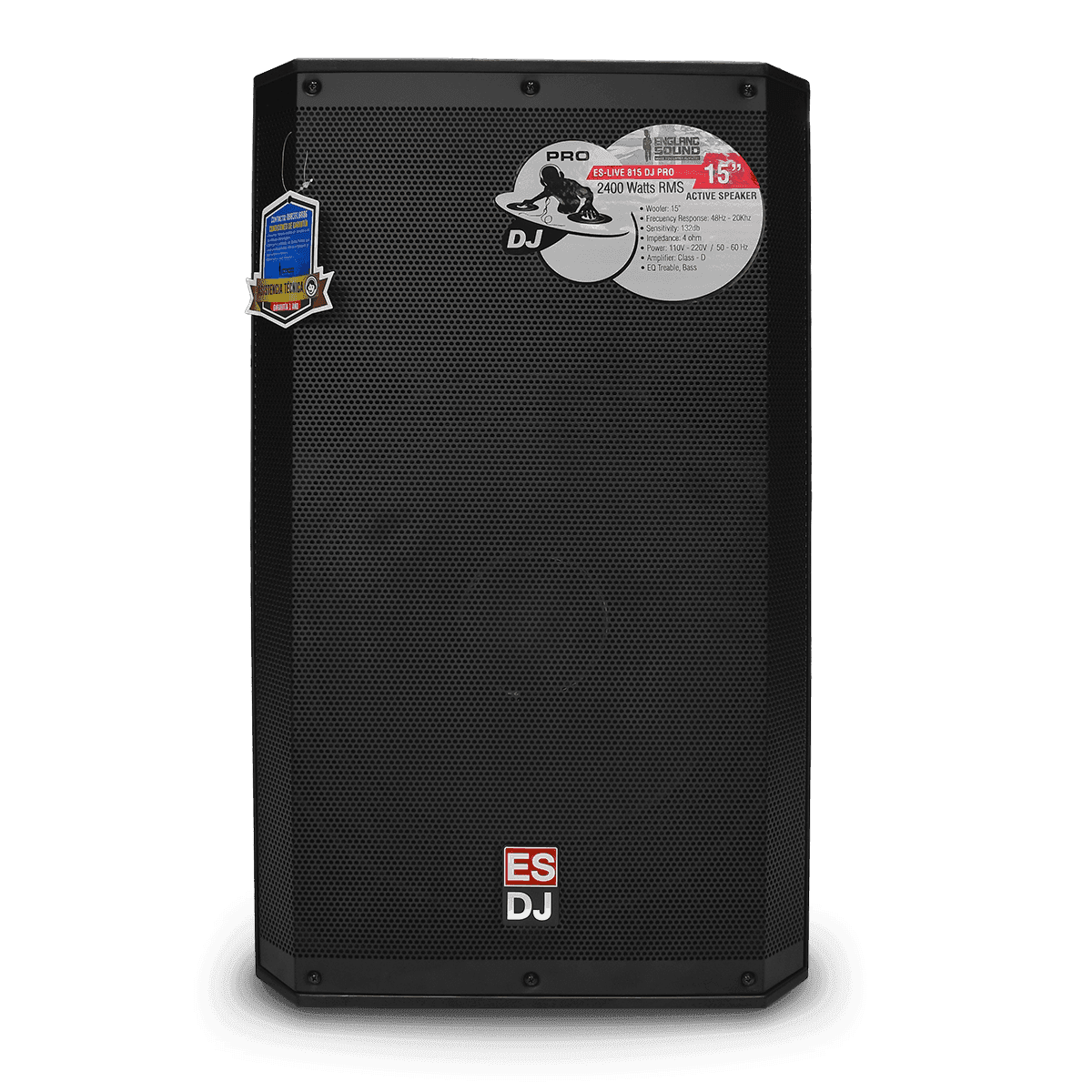 CAJA AMPLIFICADA 15 PULG., 1000W RMS BT TWS,CLASE D, DSP - Miniatura 2