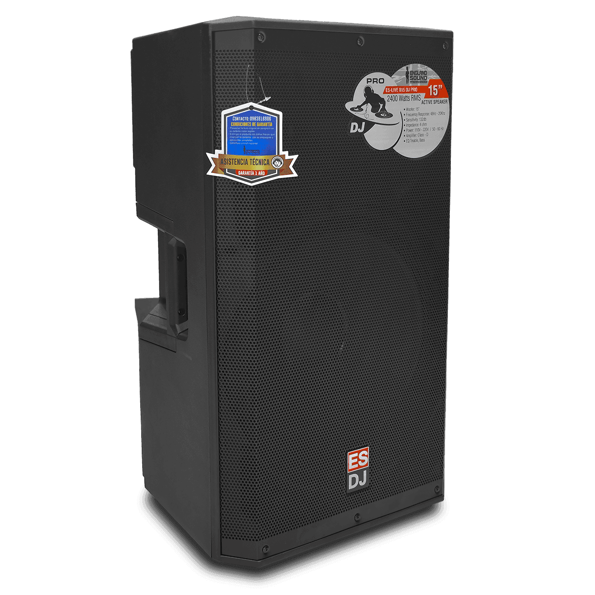 CAJA AMPLIFICADA 15 PULG., 1000W RMS BT TWS,CLASE D, DSP - Miniatura 5