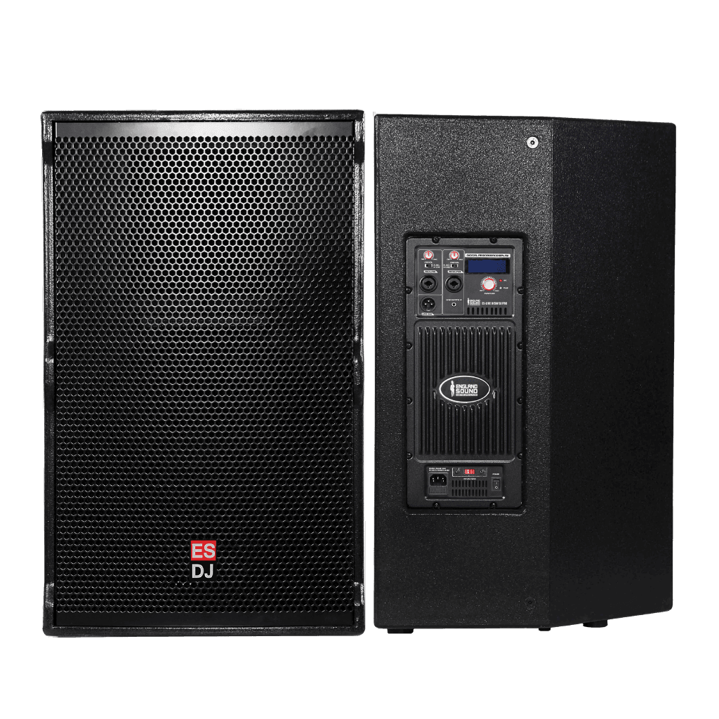 CAJA AMPLIFICADA 15 PULG., 2600W RMS, 2 ENTRADAS JACK COMBO, SALIDA XLR, DSP, CLASE D