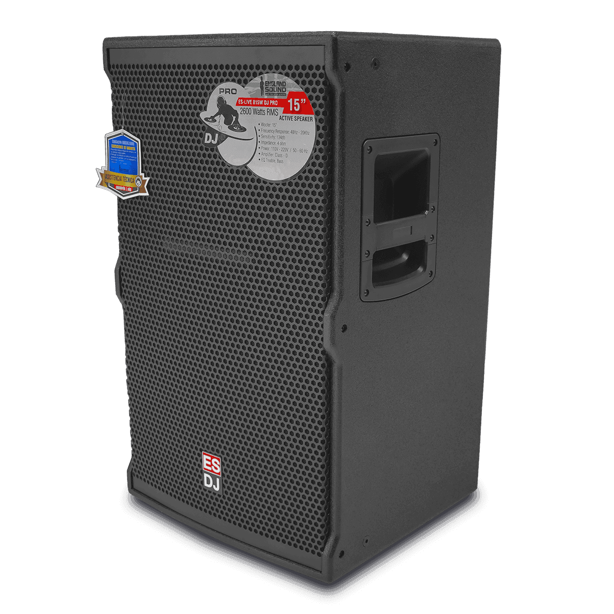 CAJA AMPLIFICADA 15 PULG., 2600W RMS, 2 ENTRADAS JACK COMBO, SALIDA XLR, DSP, CLASE D - Miniatura 5