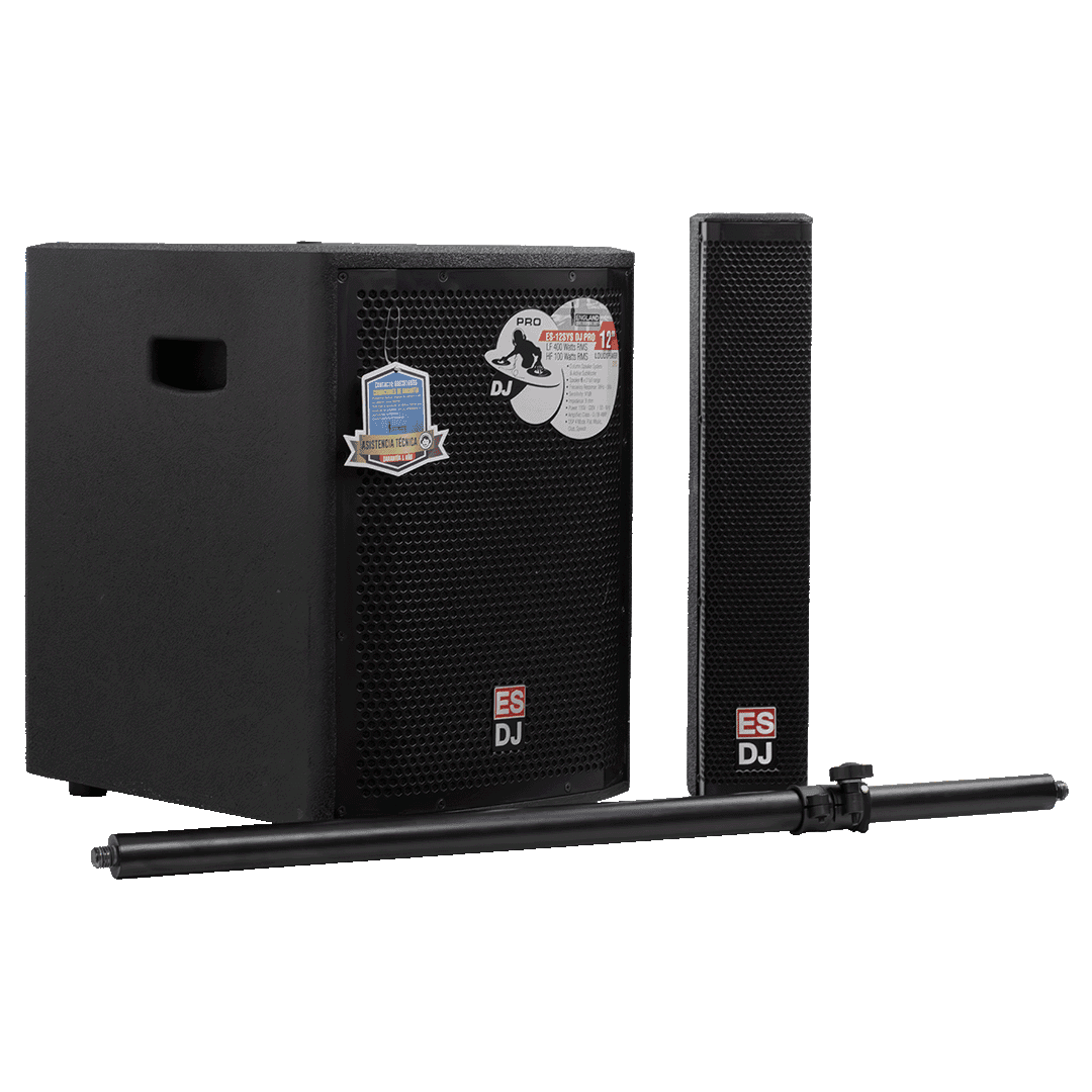 SISTEMA AMPLIFICADO, SUB-BAJO 12 PULG./SATELITES 8X3 PULG., 400W RMS LF/200W RMS HF, BT, USB - Miniatura 7