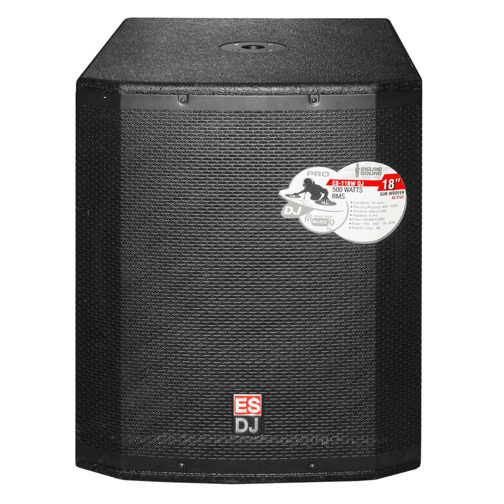 SUB-BAJO AMPLIFICADO 18 PULG., 1000W RMS