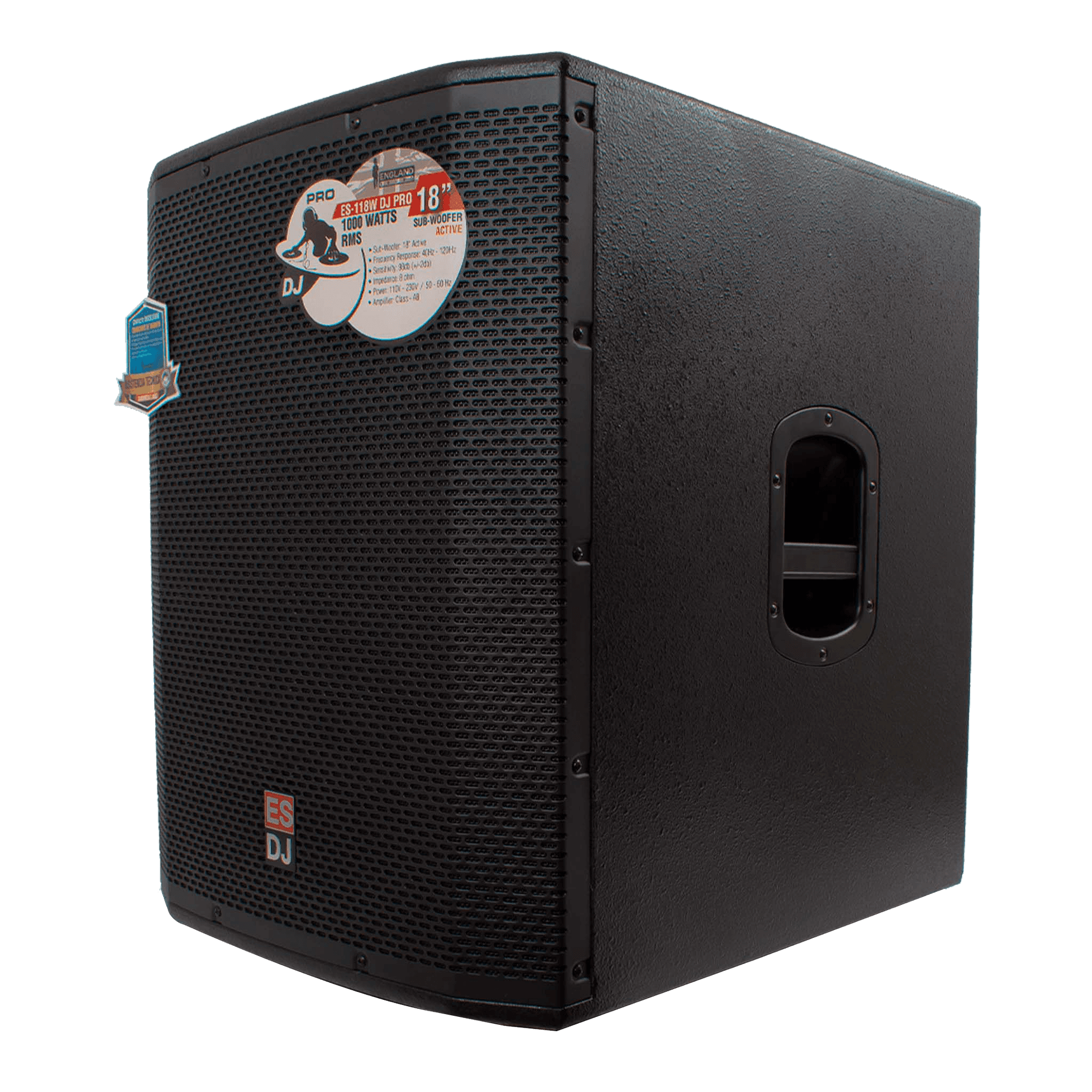 SUB-BAJO AMPLIFICADO 18 PULG., 1000W RMS - Miniatura 4