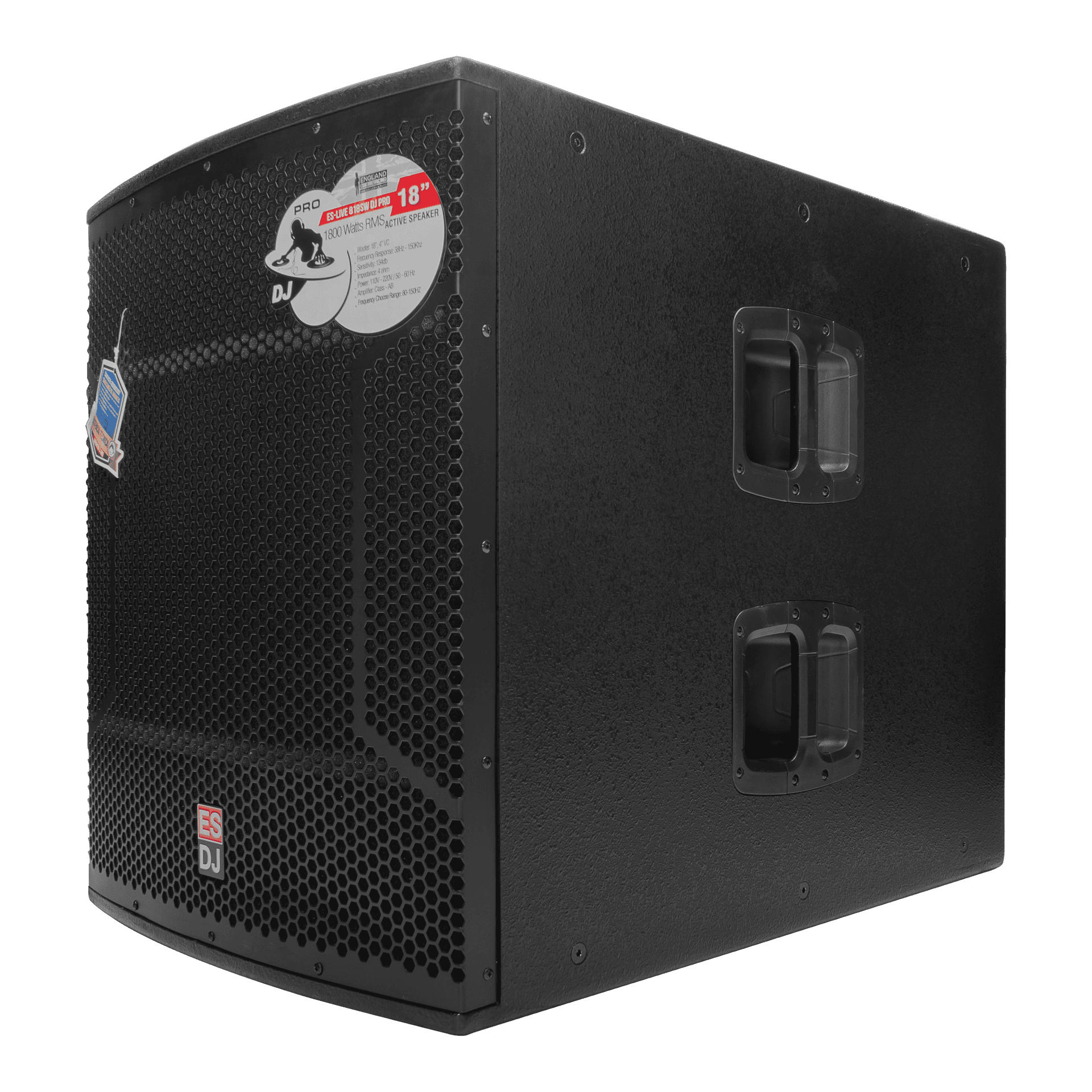 SUB-BAJO AMPLIFICADO 18 PULG., 1500W RMS, 163 DB - Miniatura 5