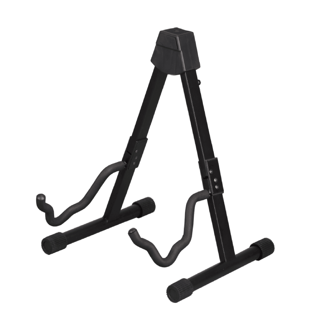 SOPORTE DE PISO PARA GUITARRA SENCILLO, ALTURA 20-40CM