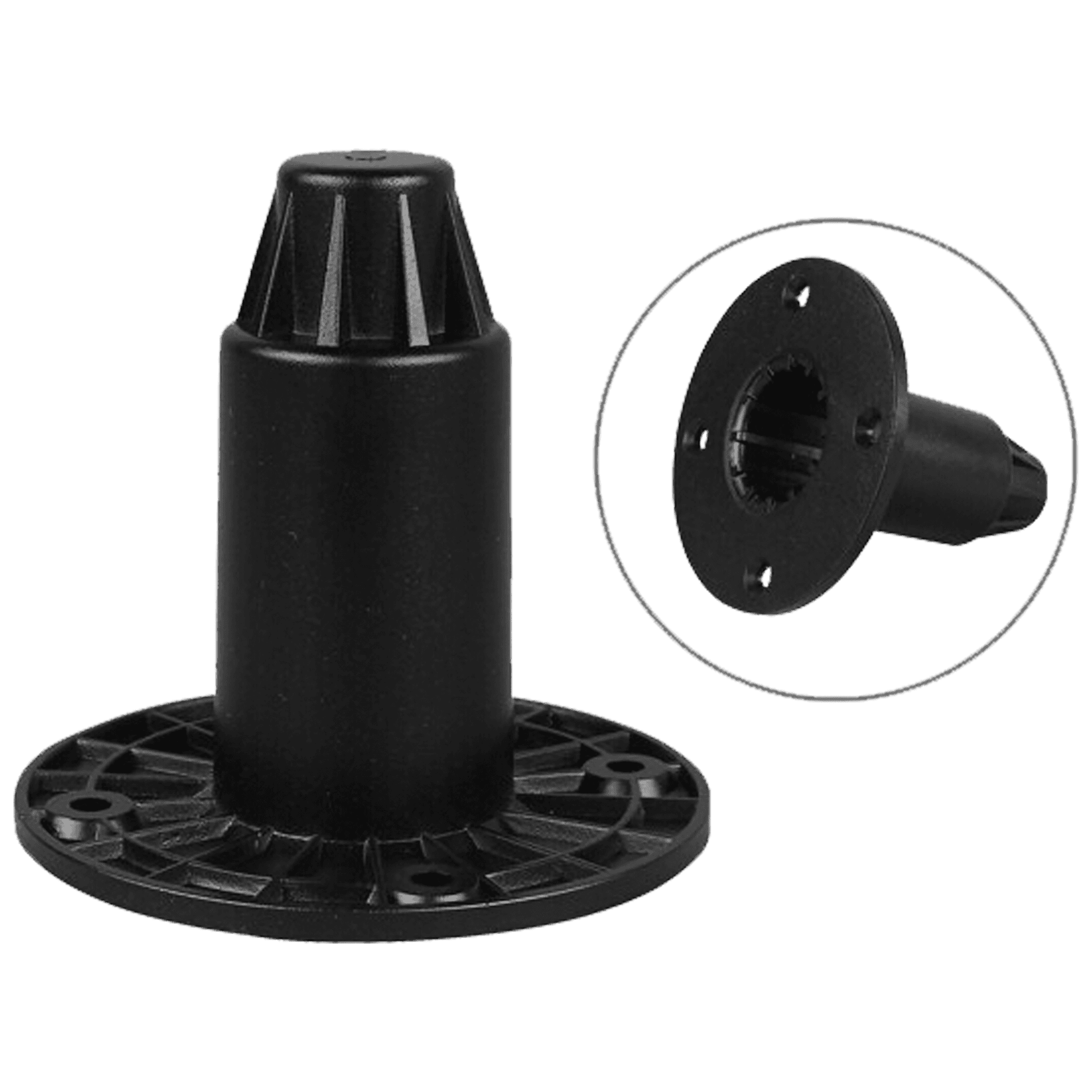 SOPORTE BASE PARA CAJAS ACUSTICAS, 10CMX10.5CM - Miniatura 2