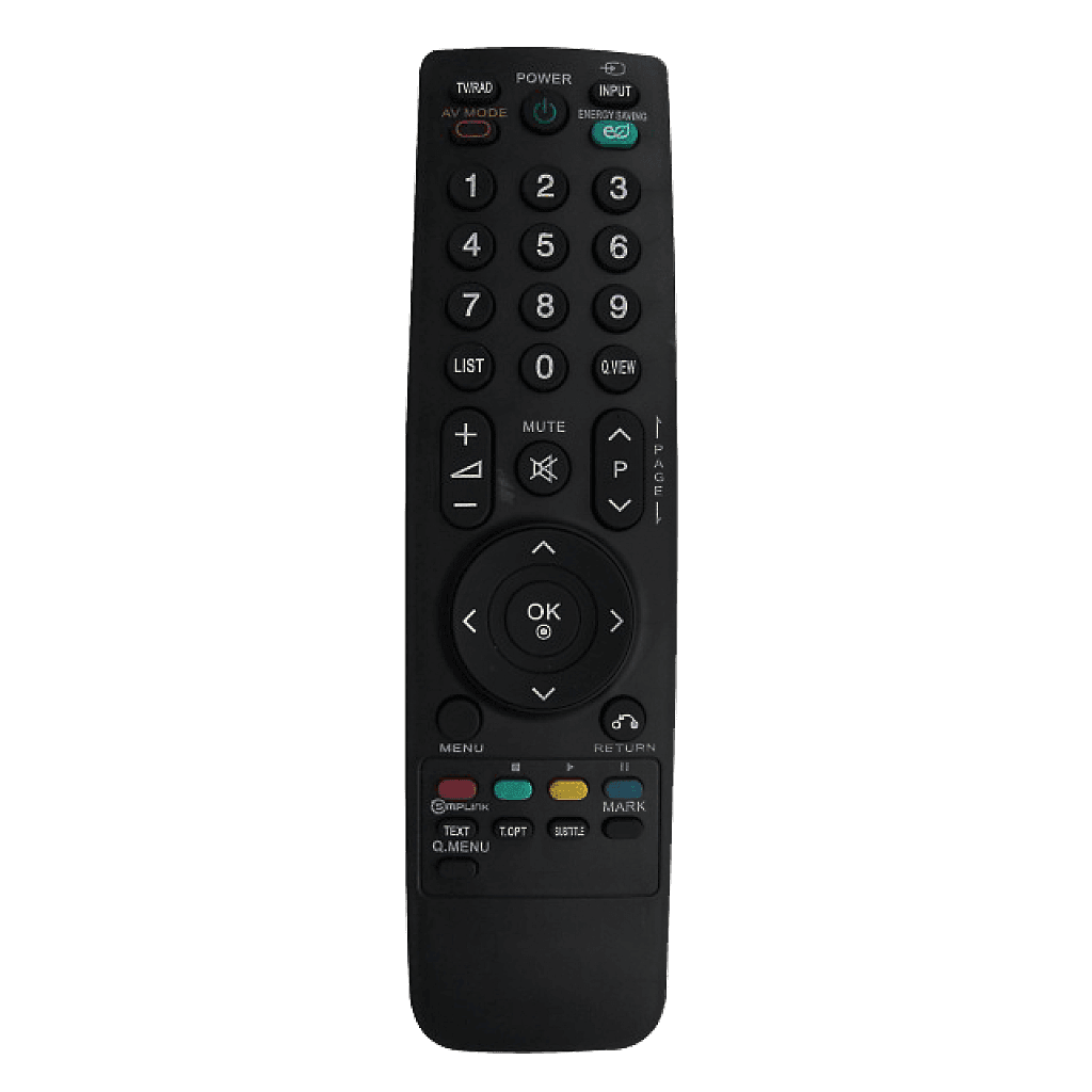 CONTROL REMOTO PARA TV LCD/LED/DVD LG, NEGRO, AKB69680416