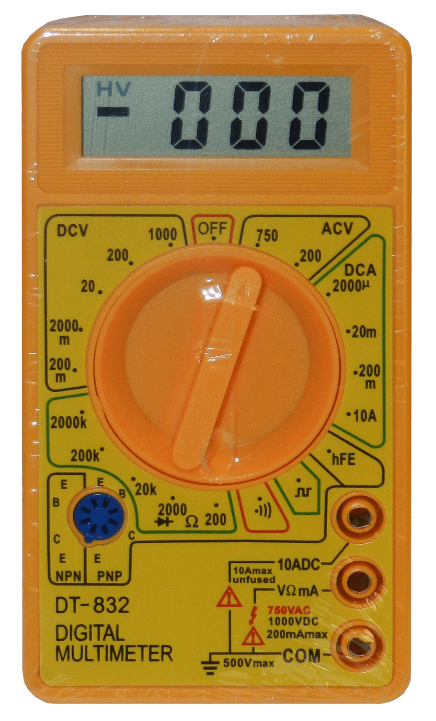 MULTIMETRO DIGITAL CON BUZZER