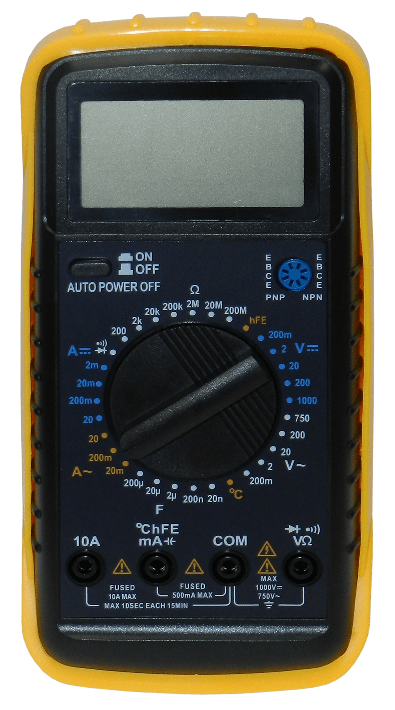 MULTIMETRO DIGITAL CON BUZZER