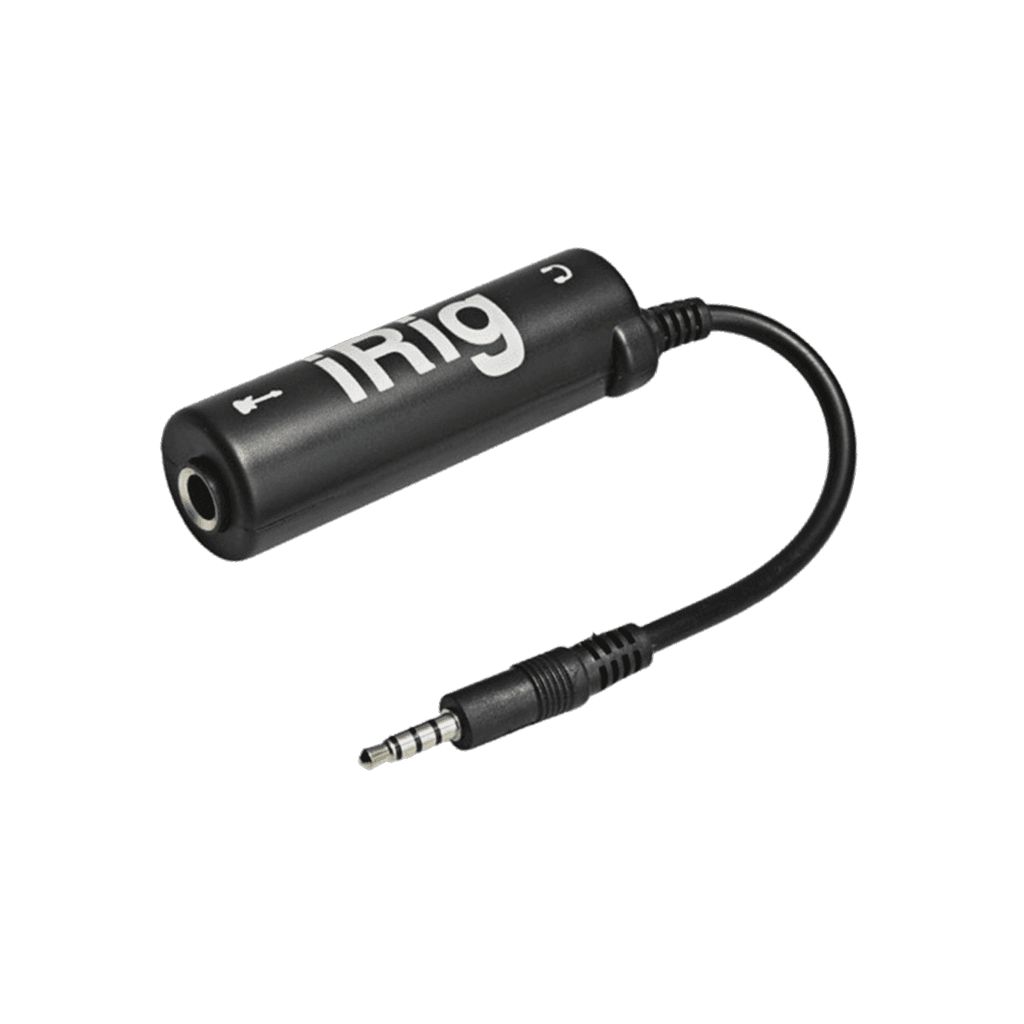 INTERFACE DE AUDIO PORTATIL PARA CELULAR, COLOR NEGRO