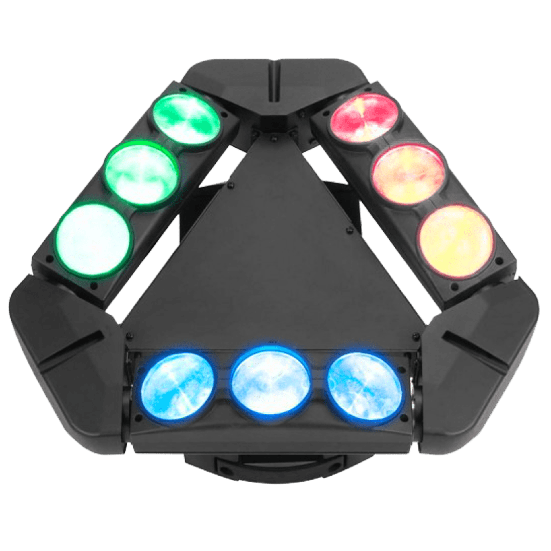 LUZ MINI SPIDER LED, RGBW, 9LEDX3W, DMX512 - Miniatura 5
