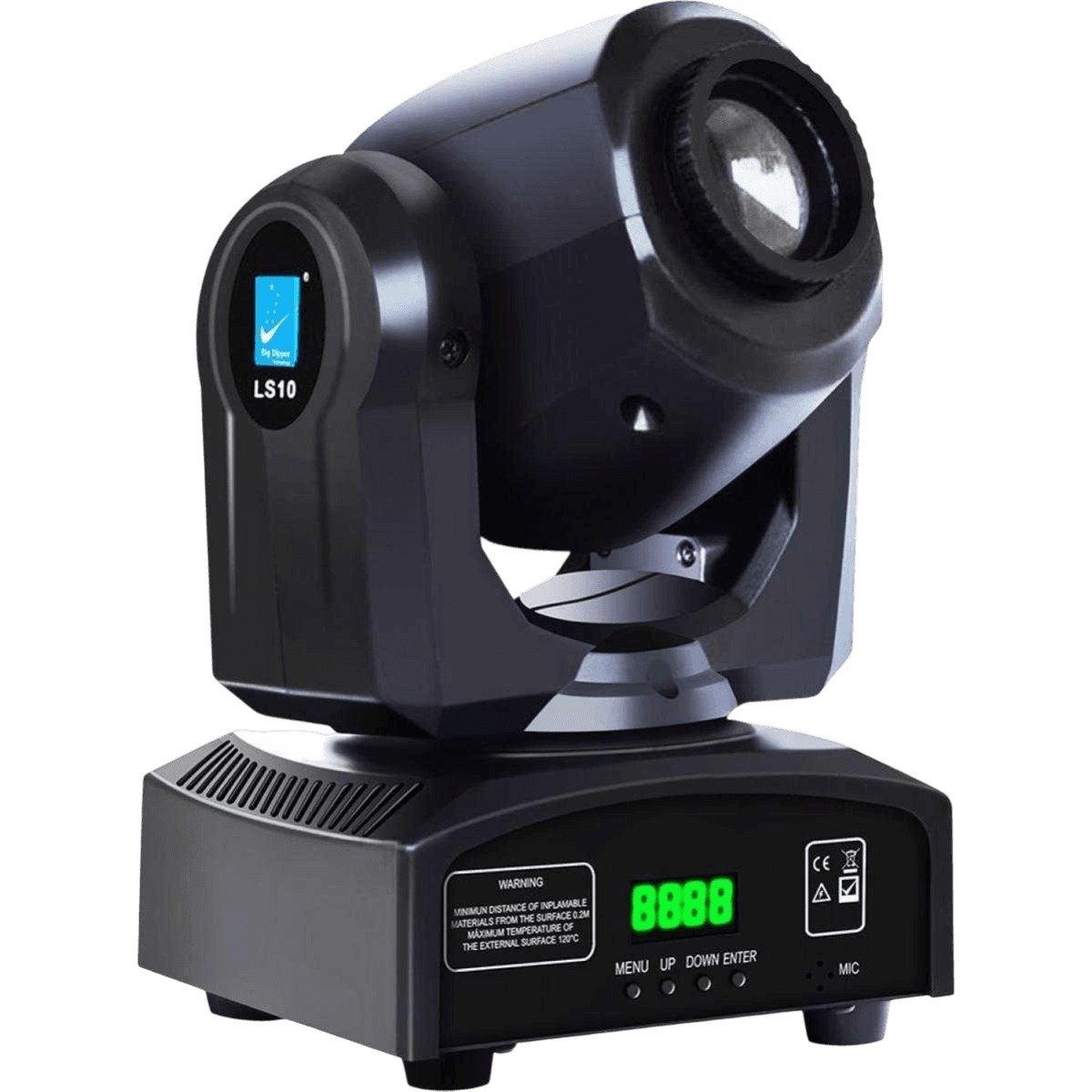 LUZ ROBOTICA LED RGBW, 10W, DMX-512 9/11CH - Miniatura 2