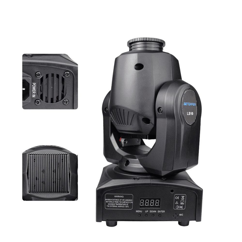 LUZ ROBOTICA LED RGBW, 10W, DMX-512 9/11CH - Miniatura 7