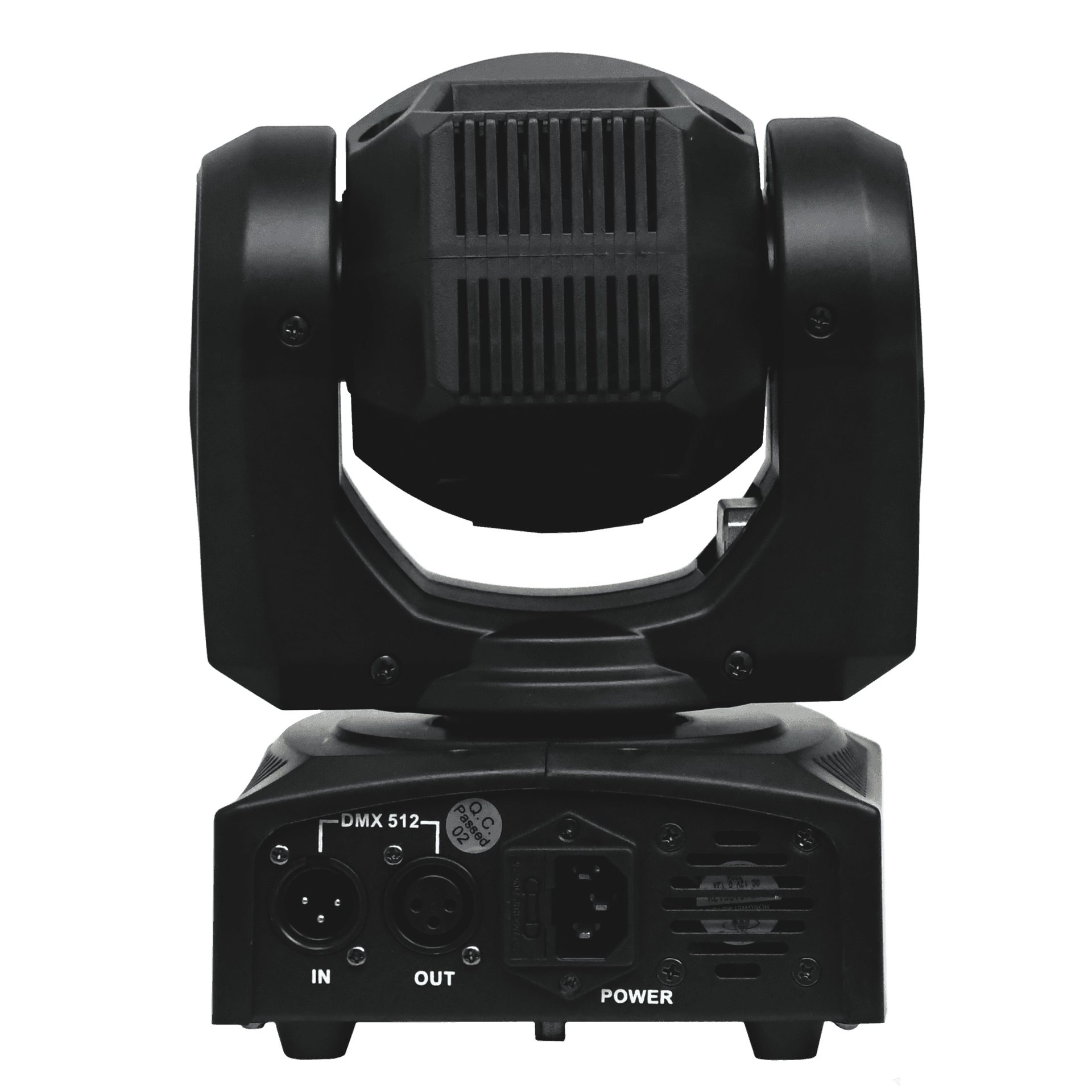 LUZ ROBOTICA CON RING LED, RGB, 7+1 GOBOS/12LED, 30W, EFECTO SPOT, 7+1 PATRONES, DMX-512 10/12CH - Miniatura 3