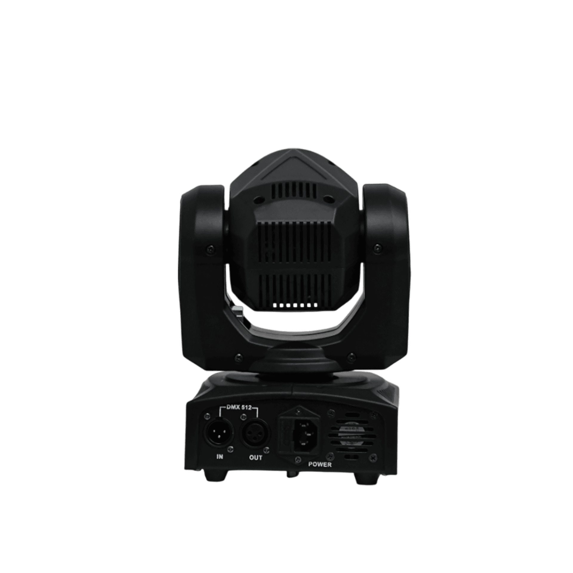 LUZ ROBOTICA CON RING LED, RGB, 7+1 GOBOS/12LED, 40W, EFECTO MULTIDISPARO, 7+1 PATRONES, DMX-512 10/12CH - Miniatura 3