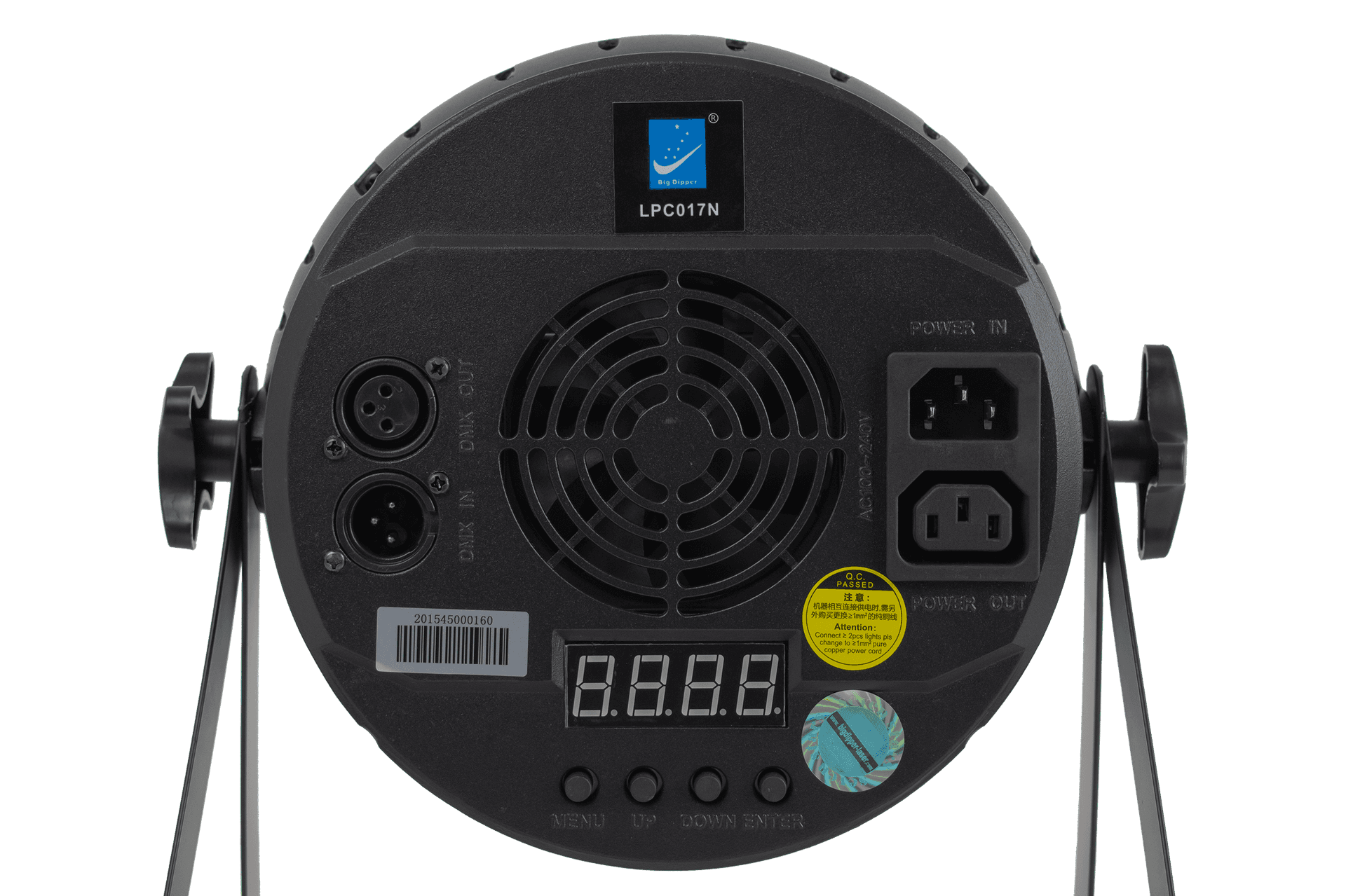 PAR DE LUCES TACHO LED RGB, 54LEDX3W, DMX-512, 4/7/16CH - Miniatura 4