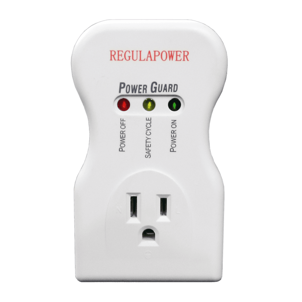 PROTECTOR DE VOLTAJE PARA EQUIPOS ELECTRODOMESTICOS, 20A, 220V, 3 MIN.