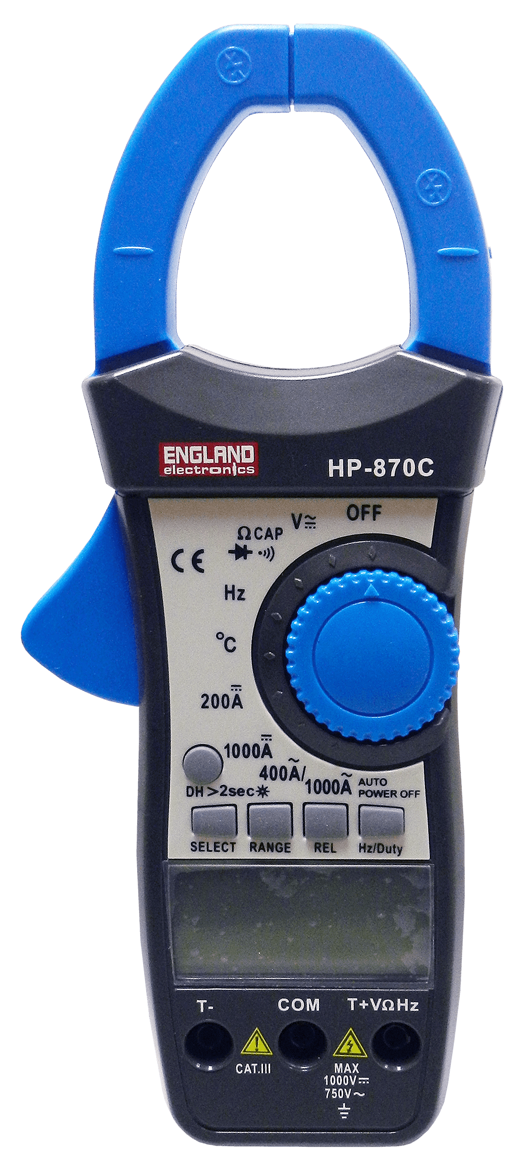 AMPERIMETRO DIGITAL CON BUZZER, DOBLE PANTALLA - Miniatura 2