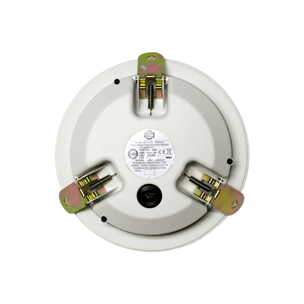 PARLANTE PARA TUMBADO, 6.5 PULG. CON TRANSFORMADOR, 70V-100V, 5-10-20W, 90DB - Miniatura 5