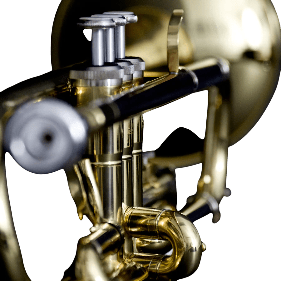 TROMPETA, TONO SI BEMOL, ACABADO DORADO LAQUEADO, INCLUYE BOQUILLA 7C Y ESTUCHE - Miniatura 5