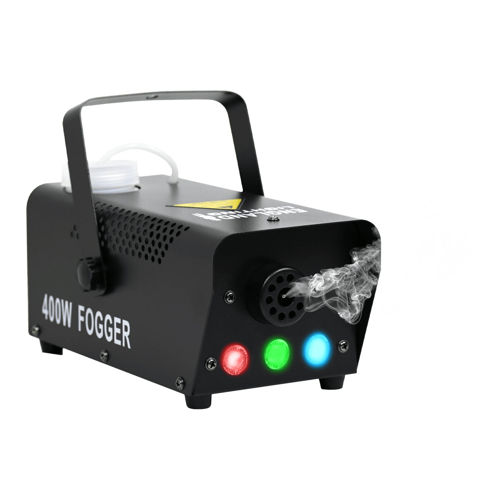 MAQUINA DE HUMO CON LUCES LED, RGB, 400W, 3LEDX3W, INCLUYE CONTROL REMOTO INALAMBRICO Y DE CABLE - Miniatura 2