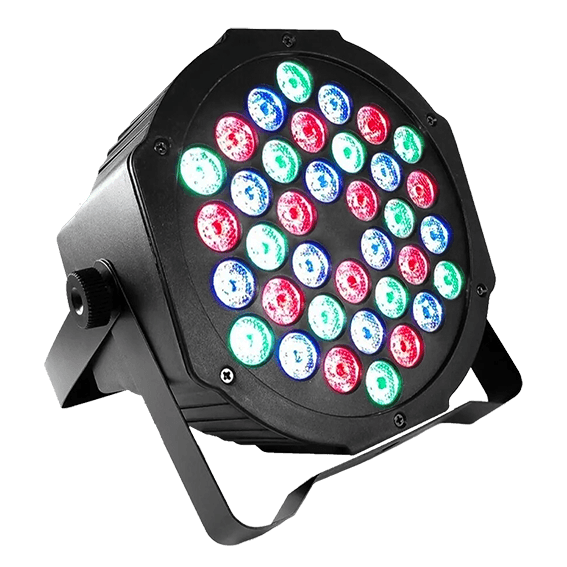 LUZ TACHO LED, RGB, 36LEDX1.5W, DMX-512, 8/9CH