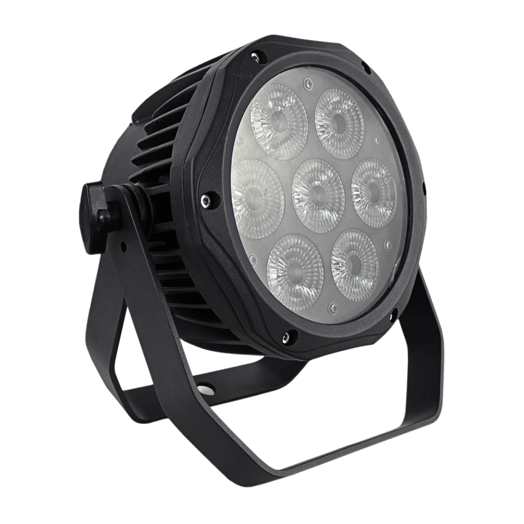 LUZ TACHO LED RGBW, 7LEDX10W, DMX-512 8CH, IP67