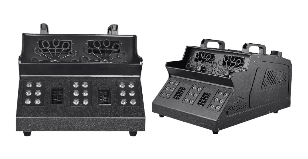 MAQUINA DE BURBUJAR CON INYECCION DE HUMO, 1500W, DMX512