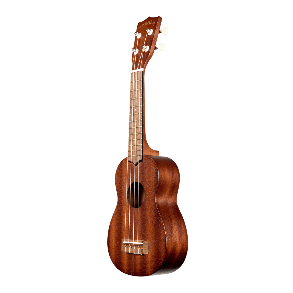 UKELELE SOPRANO 13", COLOR CAFE, TAPA Y FONDO DE CAOBA SATINADO