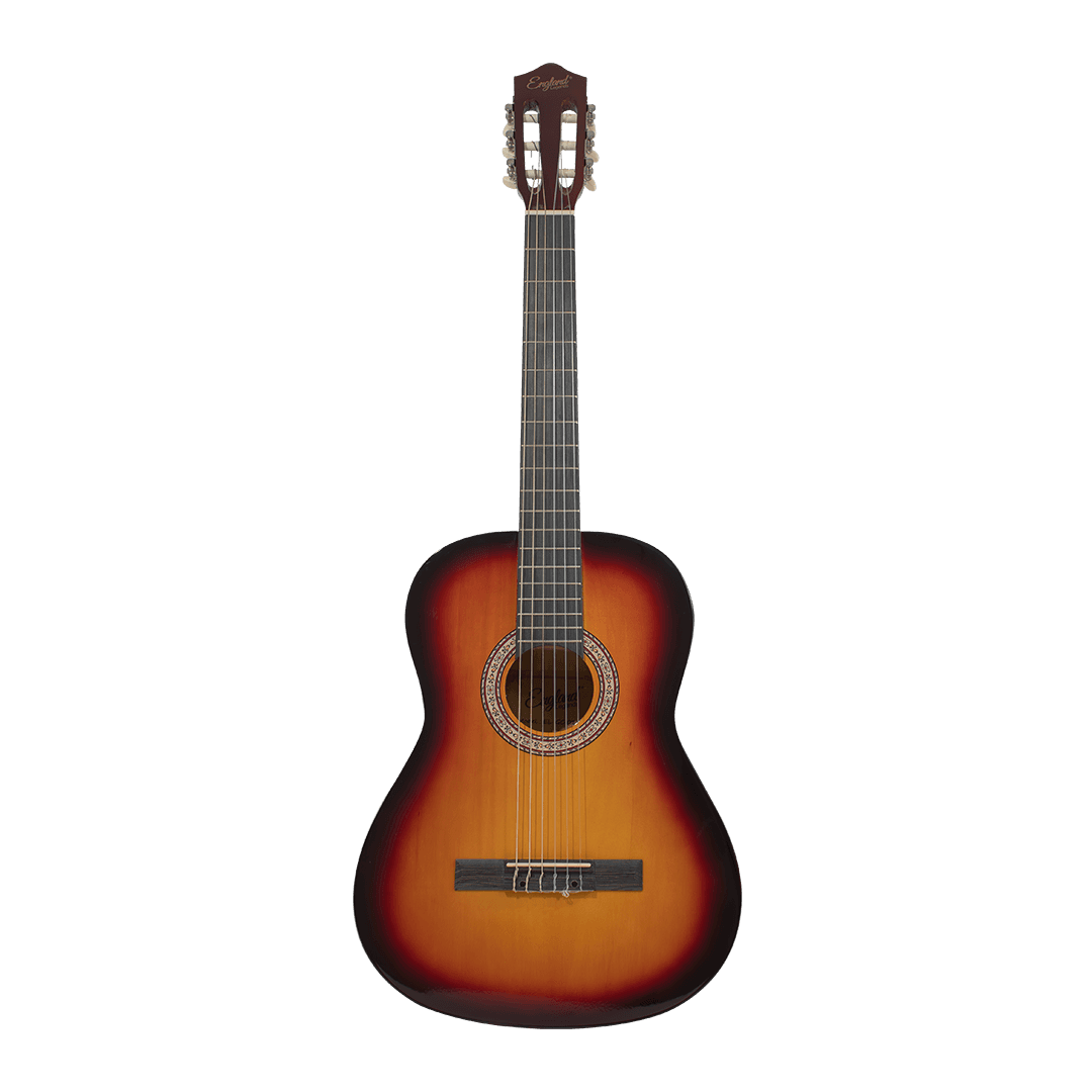 GUITARRA CLASICA 39", COLOR AMARILLO, INCLUYE BOLSO Y CUERDAS DE RESPUESTO - Miniatura 2