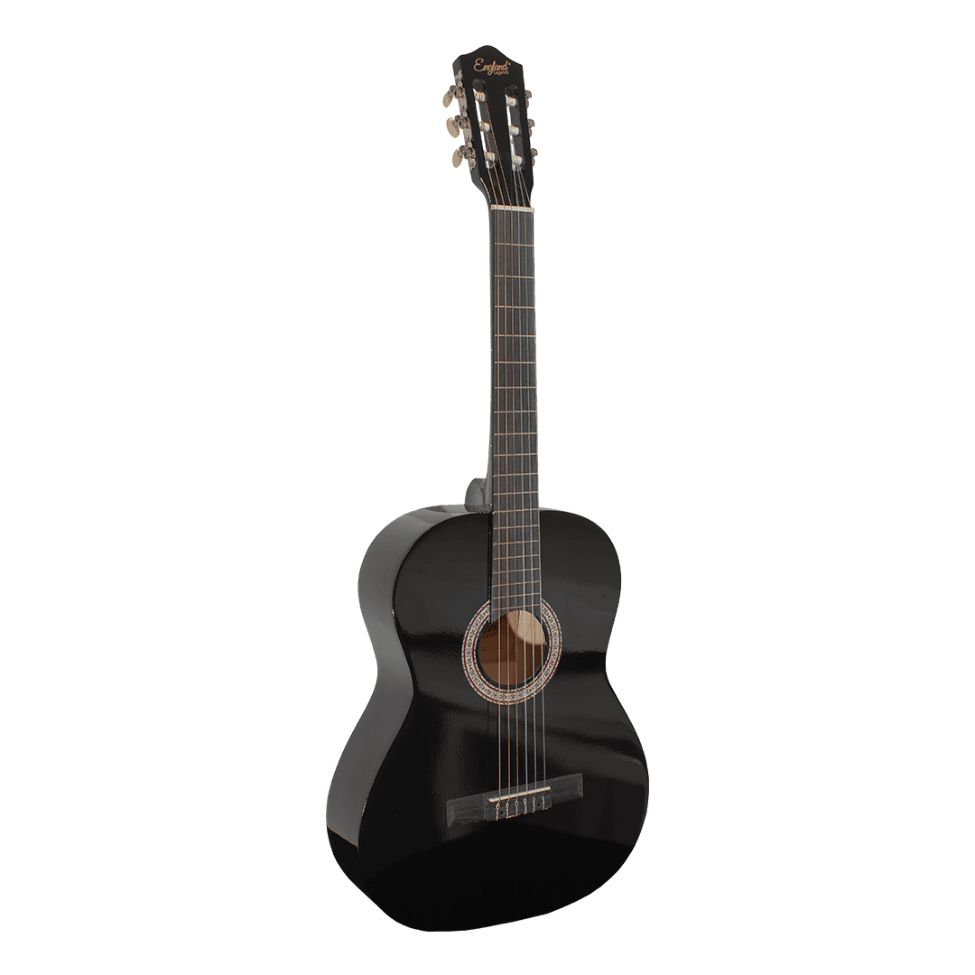 GUITARRA CLASICA 39", COLOR NEGRO, INCLUYE BOLSO Y CUERDAS DE RESPUESTO - Miniatura 5
