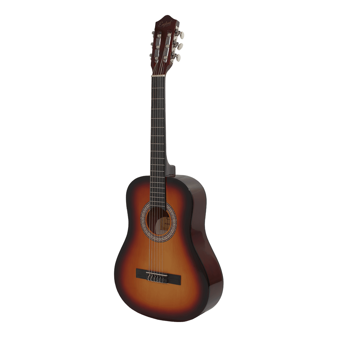 GUITARRA CLASICA 36", COLOR AMARILLO, INCLUYE BOLSO Y CUERDAS DE RESPUESTO - Miniatura 4