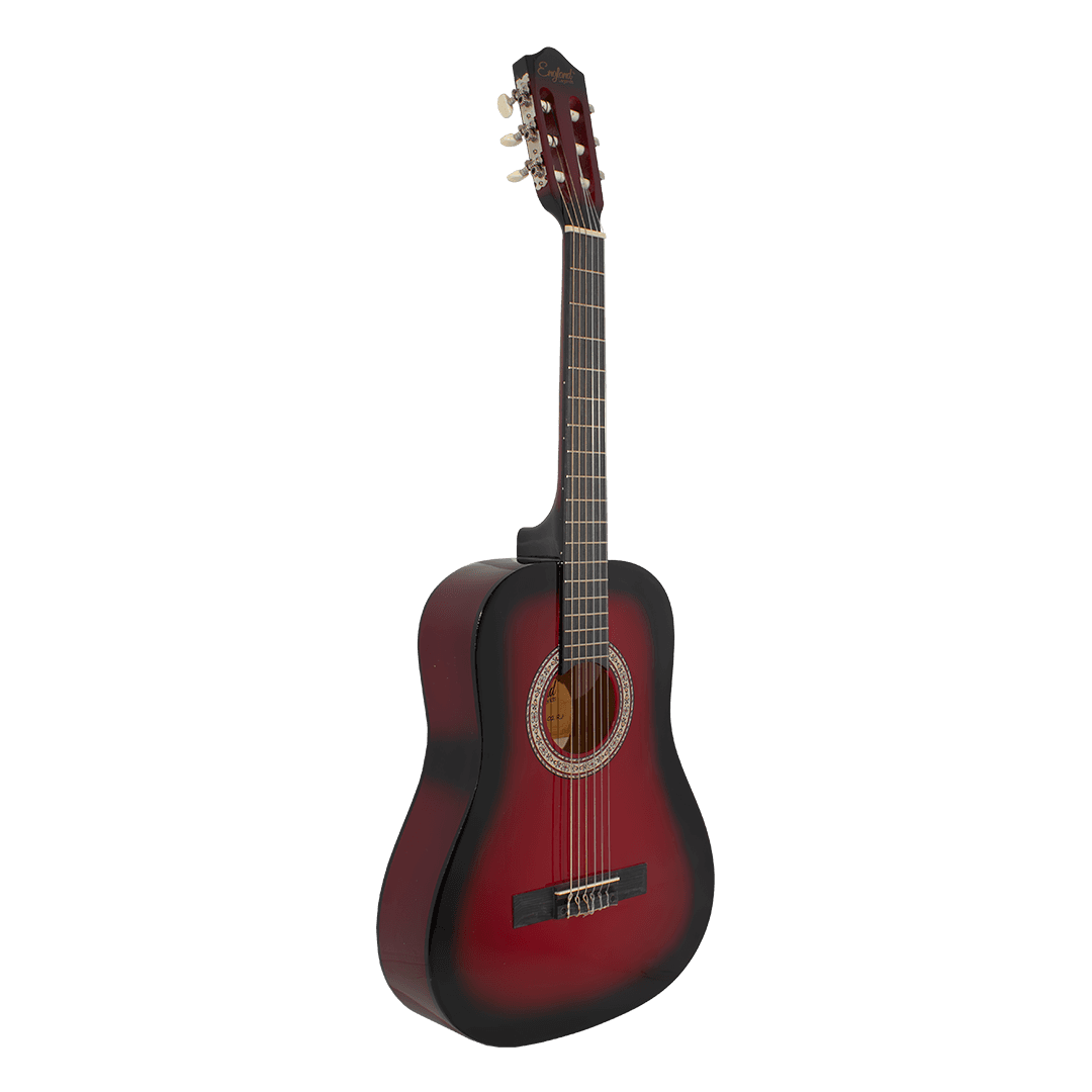 GUITARRA CLASICA 36", COLOR ROJO, INCLUYE BOLSO Y CUERDAS DE RESPUESTO - Miniatura 4