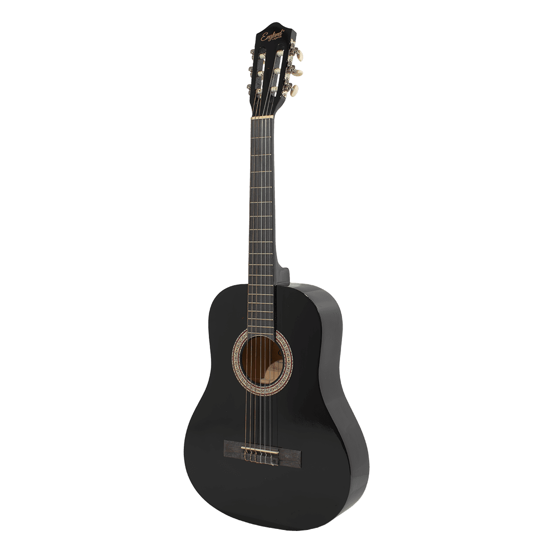 GUITARRA CLASICA 36", COLOR NEGRO, INCLUYE BOLSO Y CUERDAS DE RESPUESTO - Miniatura 4