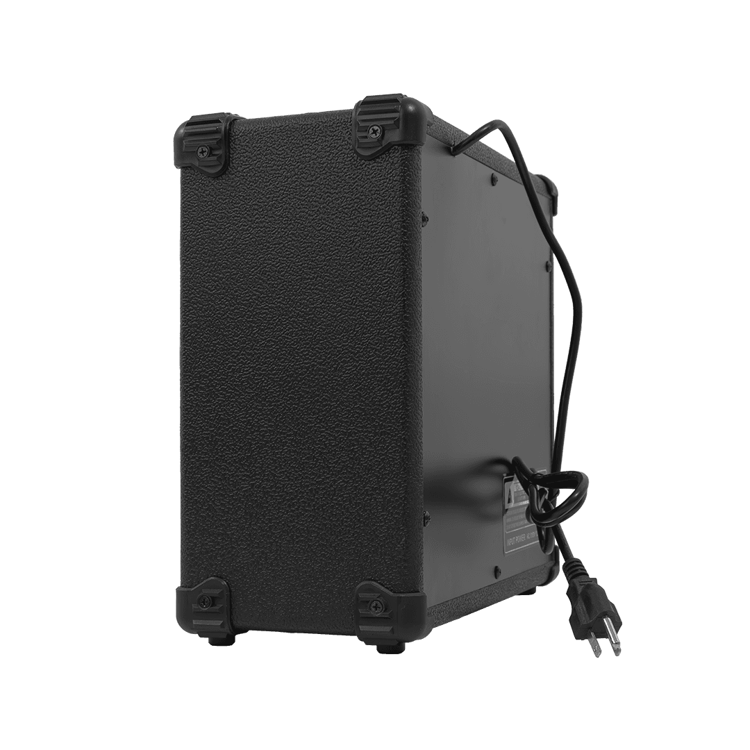 AMPLIFICADOR PARA GUITARRA ELECTRICA DE 15W, EQ BASS Y TREBLE, EFECTO DE DRIVE, ENTRADA JACK 6.3 MM, ENTRADA DE AUDIFONOS - Miniatura 3