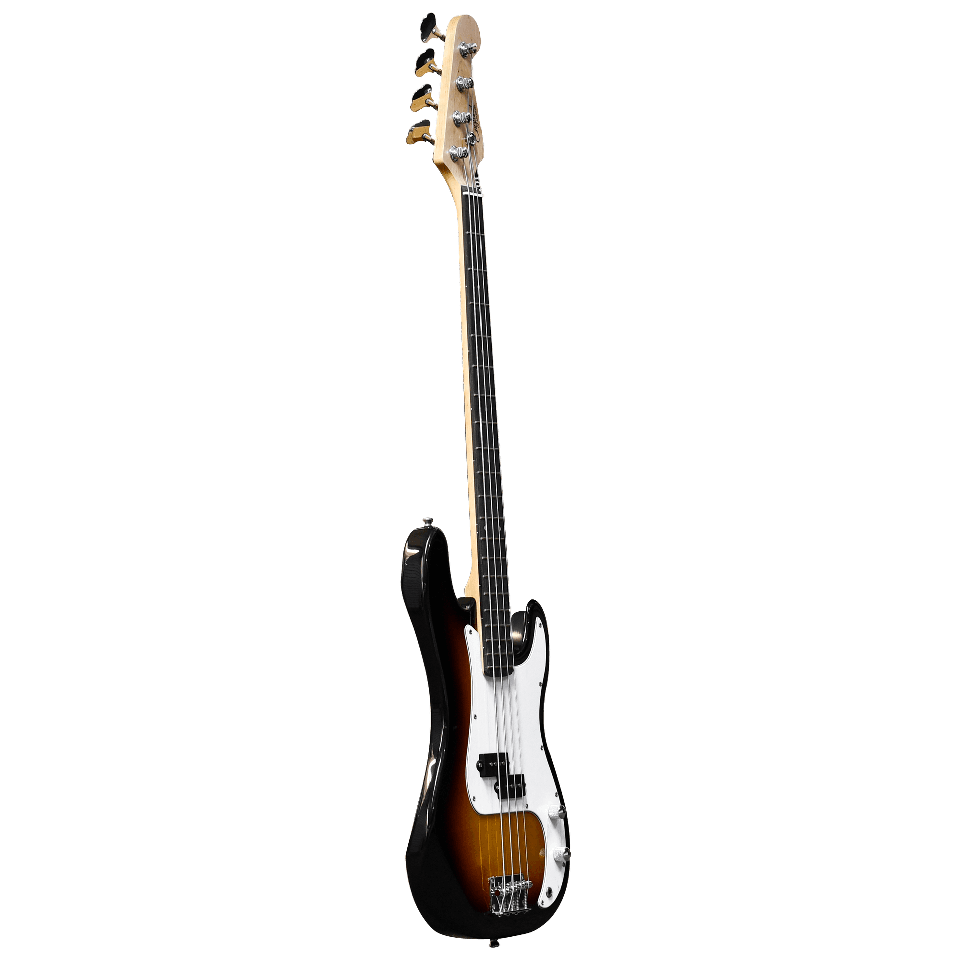 BAJO ELECTRICO 4 CUERDAS, TIPO PRECISION BASS COLOR AMARILLO, INCLUYE BOLSO, CUERDAS DE REPUESTO, CABLE, CORREA, AFINADOR, SOPORTE - Miniatura 6