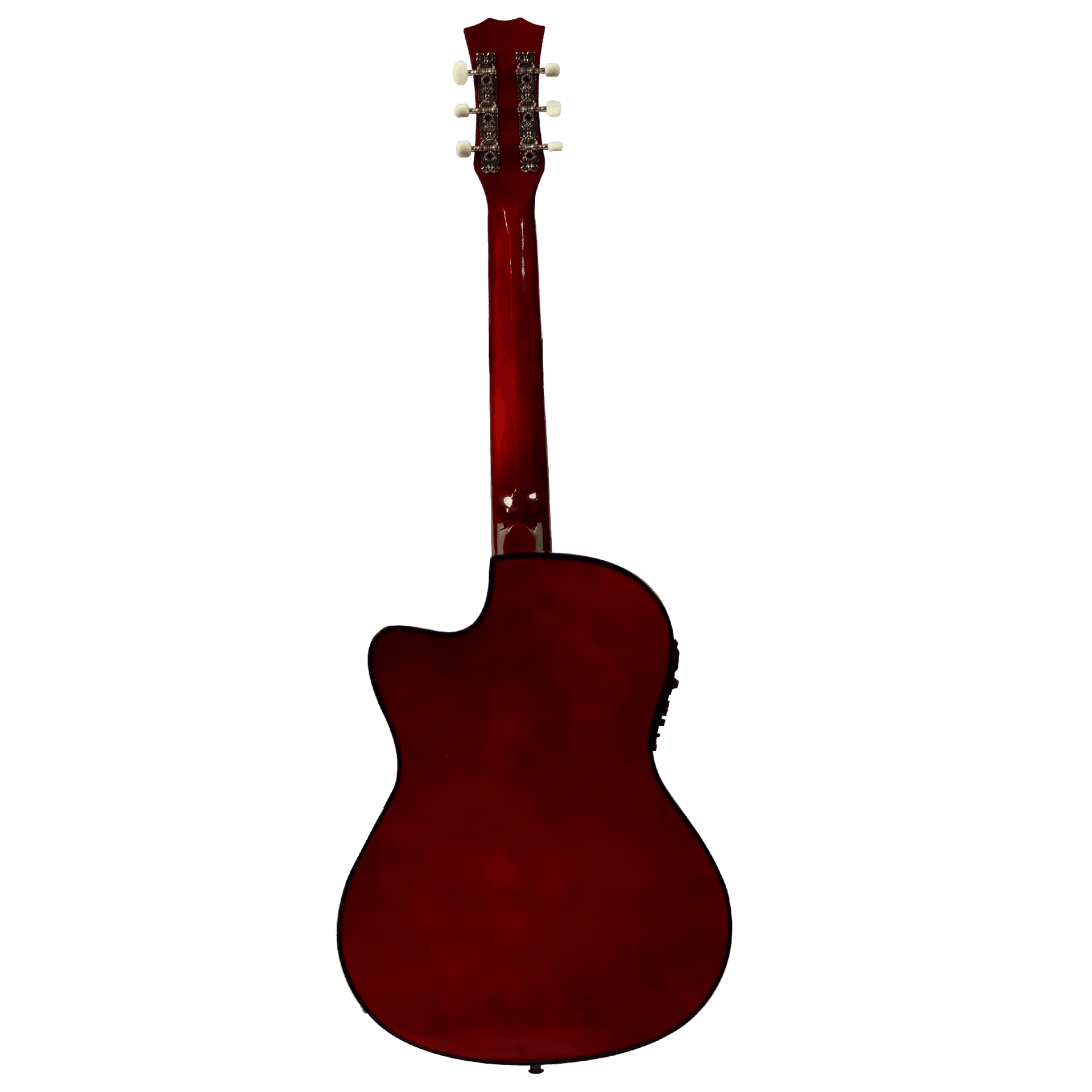 GUITARRA ELECTROACUSTCA ESCALA 38", COLOR NATURAL, INCLUYE PREAMP 7545R, BOLSO, SET DE CUERDAS, CORREA, AFINADOR, CABLE - Miniatura 3