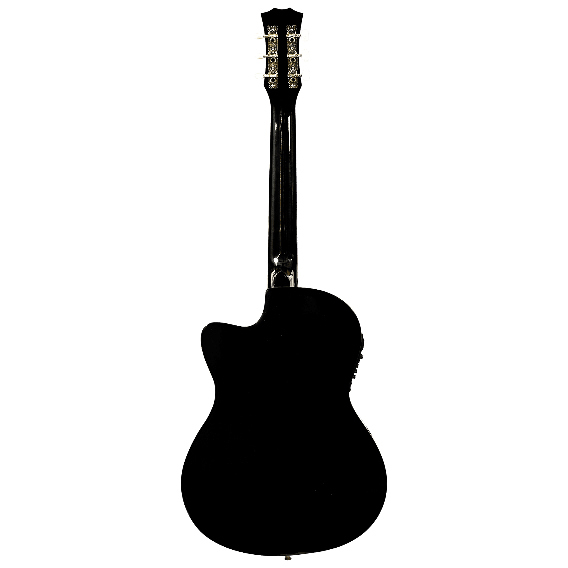 GUITARRA ELECTROACUSTCA ESCALA 38", COLOR NEGRO, INCLUYE PREAMP 7545R, BOLSO, SET DE CUERDAS, CORREA, AFINADOR, CABLE - Miniatura 3