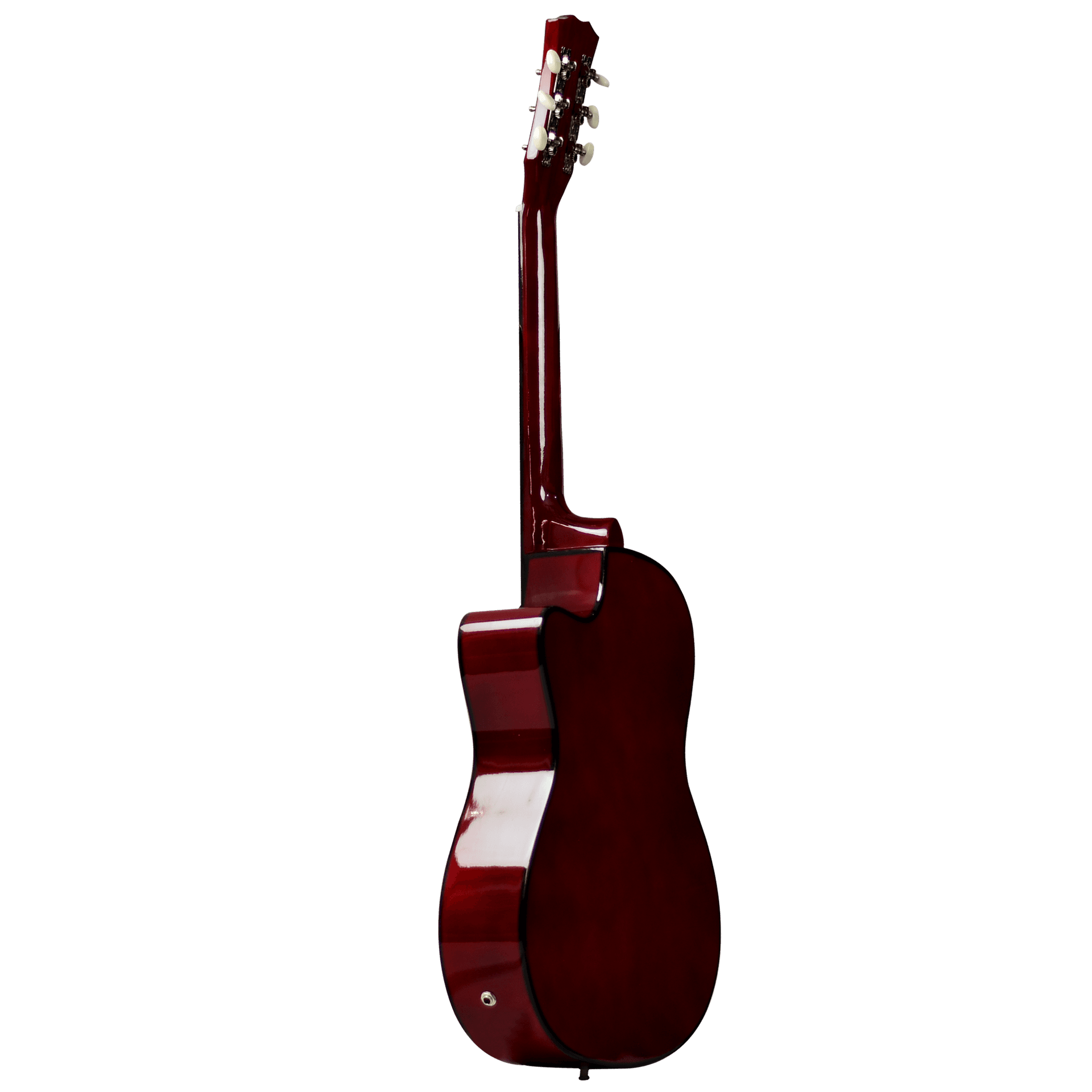 GUITARRA ELECTROACUSTCA ESCALA 38", COLOR AMARILLA, INCLUYE PREAMP 7545R, BOLSO, SET DE CUERDAS, CORREA, AFINADOR, CABLE - Miniatura 6