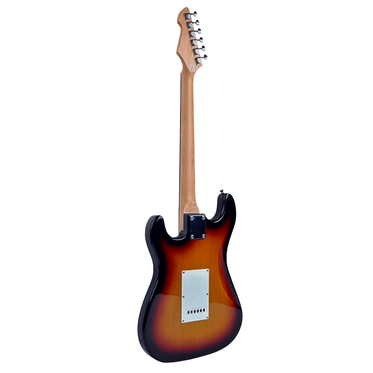 COMBO DE GUITARRA ELECTRICA TIPO STRATOCASTER COLOR AMARILLO, INCLUYE AMPLIFICADOR DE 10W, CUERDAS DE RESPUESTO, CABLE, CORREA, AFINADOR, BOLSO, SOPORTE - Miniatura 3