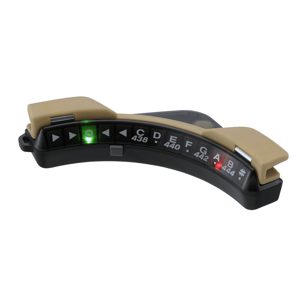 AFINADOR CROMATICO PARA GUITARRA ACUSTICA, LED DE ALTO BRILLO PARA MEJOR VISIBILIDAD