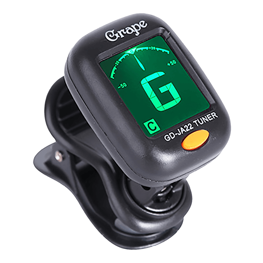 AFINADOR DIGITAL CROMATICO PARA GUITARRAS, BAJOS Y TODO TIPO DE INSTRUMENTO DE CUERDAS