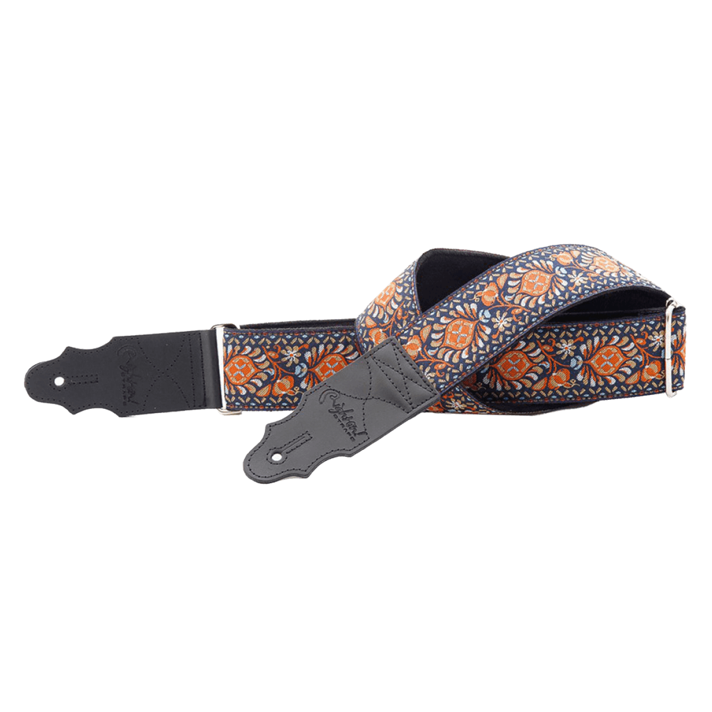 CORREA PARA GUITARRA ELECTRICA TEJIDA MODELO ESTANDAR PLUS, COLOR MADERA VITRAL, LONG. MAX.150CM