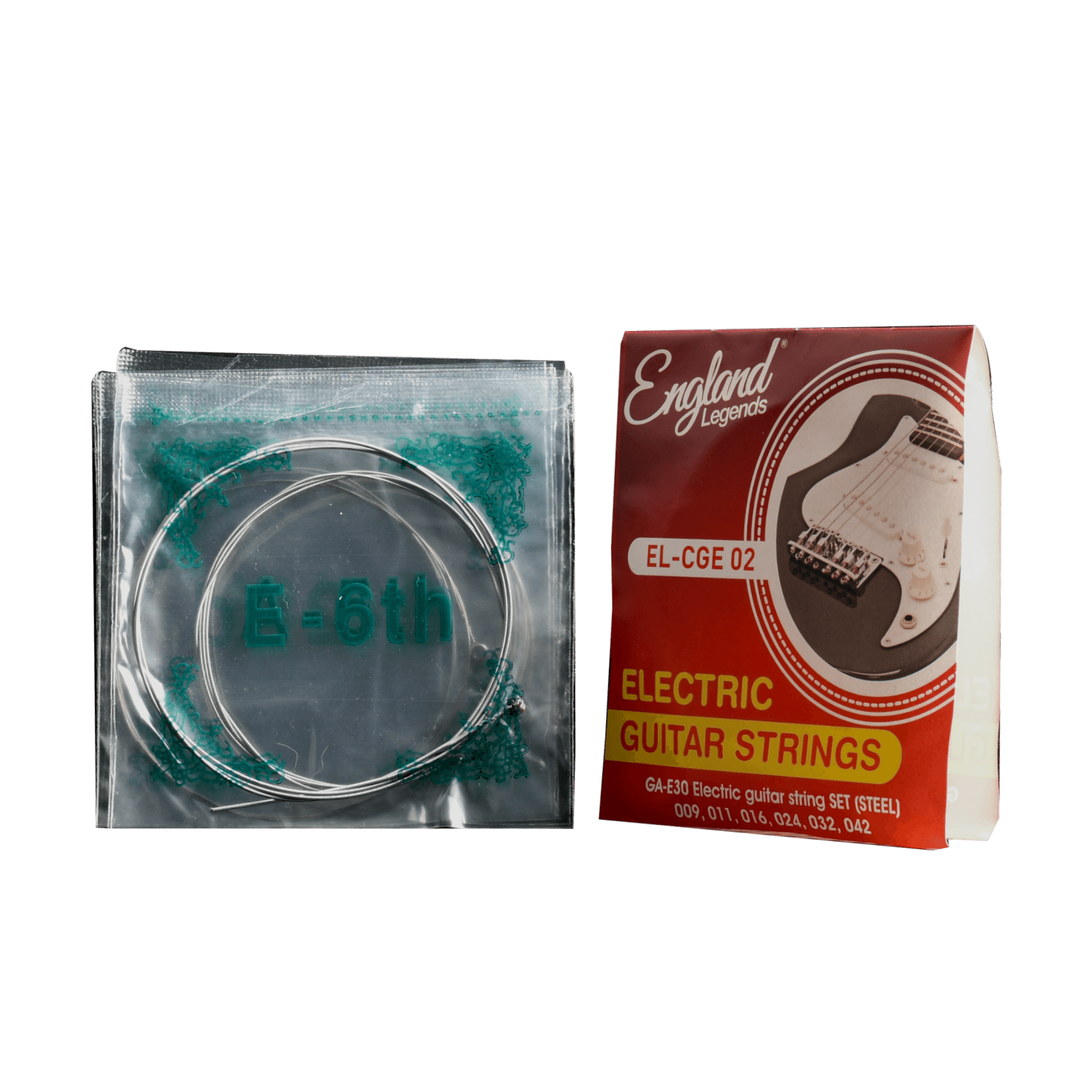 SET DE CUERDAS PARA GUITARRA ELECTRICA, CALIBRE 0.09- 0.11- 0.16- 0.24-0.32- 0.42 MM - Miniatura 9