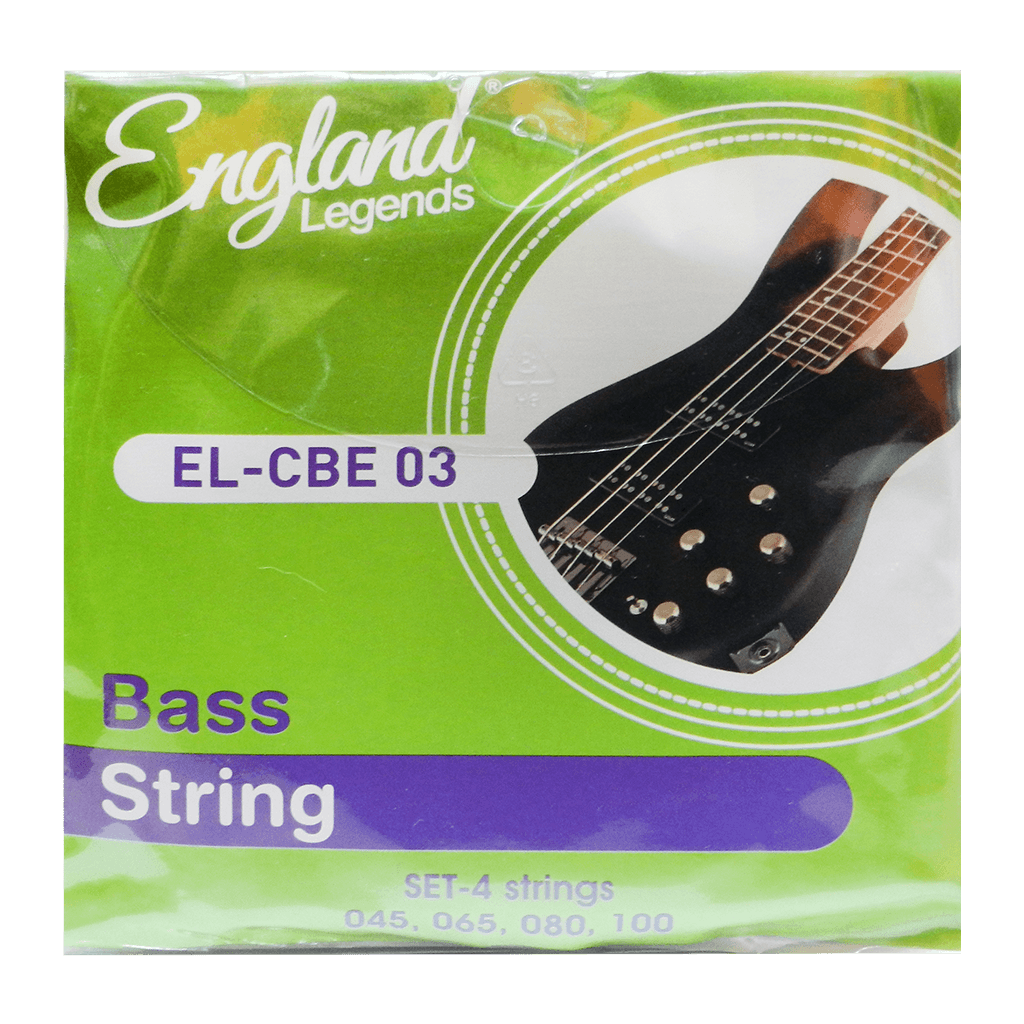 SET DE CUERDAS PARA BAJO ELECTRICO DE 4 CUERDAS, ACERO NIQUELADO, CALIBRE 0.45-0.55-0.80-1.00